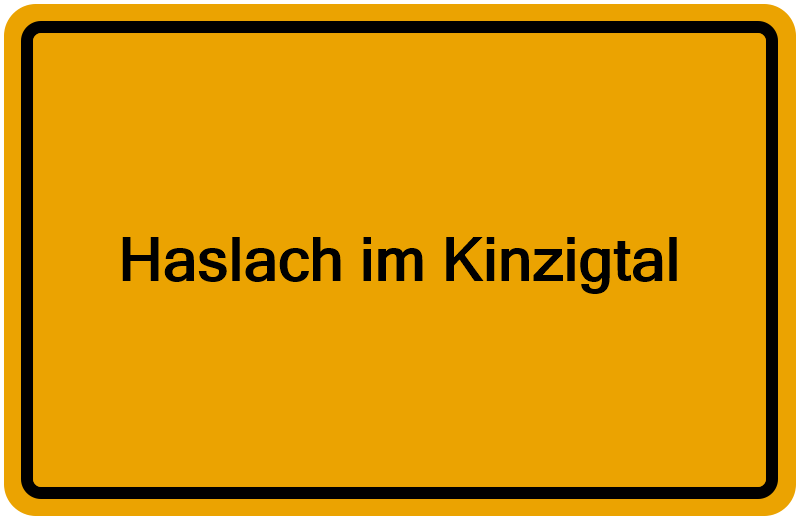 Handelsregister Haslach im Kinzigtal